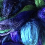 Rainbow Dyed Tussah